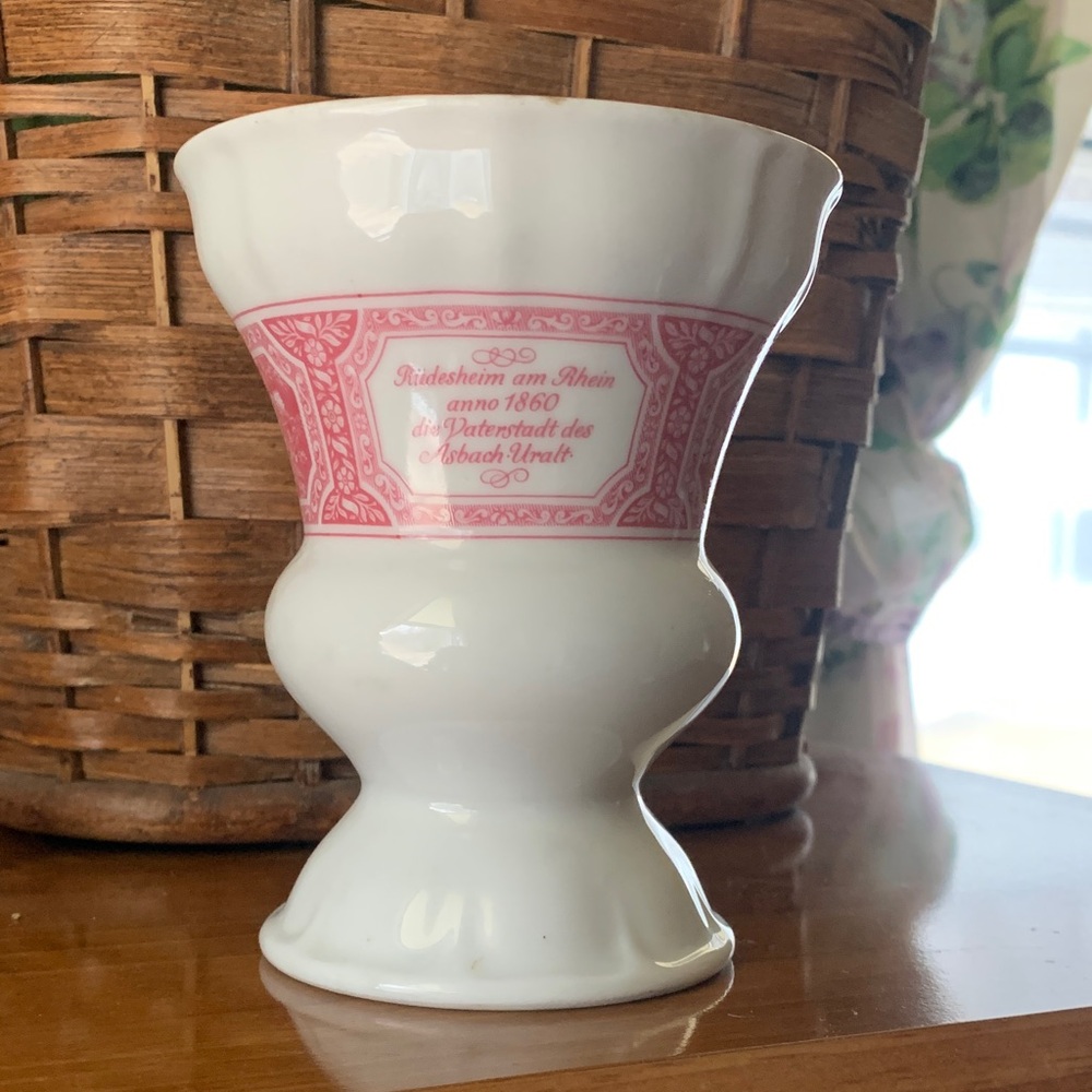 Vintage Heinrich porcelain coffee goblet